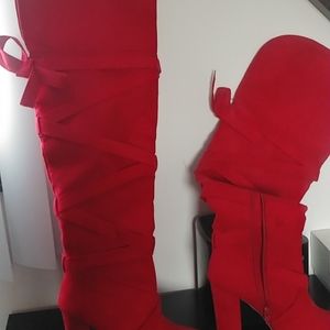 Red boots
